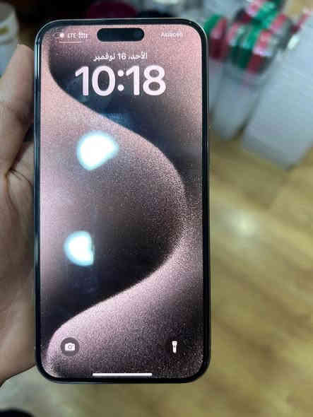 السلام عليكم آيفون 15 برو ماكس للبيع بطاريه 100 دبل شريحه الجهاز جديد ومكفول حت من شخط جان مضموم الجهاز السعر مليون و175 وبي مجال قليل كلش مكاني نجف للاستفسار ***********
