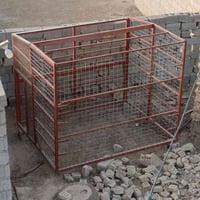 قفص حديد • ٣م×٢م • الصقلاوية