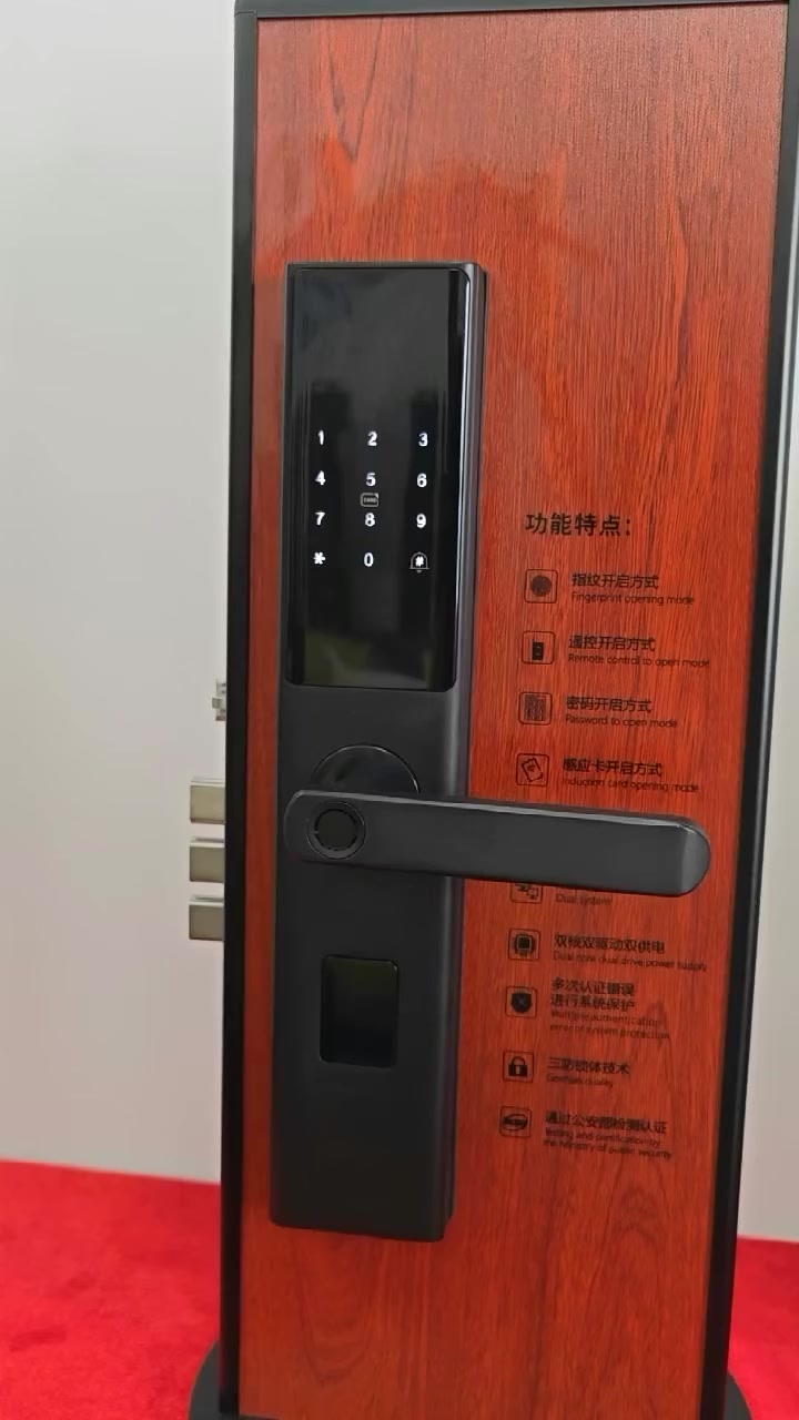 قفل بصمة شبه أوتوماتيكي عالي الأداء، يفتح بلمسة واحدة، بسعر اقتصادي للغاية.
مثالي للفنادق، والمساكن الطلابية، والمكاتب، والشقق، ودور الضيافة.

يدعم الربط الذكي عبر شبكة Tuya WiFi وZigbee (اختياري).


**إذا كنت صاحب هذا الإعلان وتريد حذفه لأي سبب، رجاءا أرسل رسالة إلى الدعم الفني**