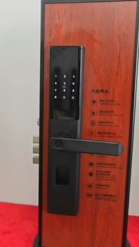 قفل بصمة • شبه أوتوماتيكي • تويا واي فاي