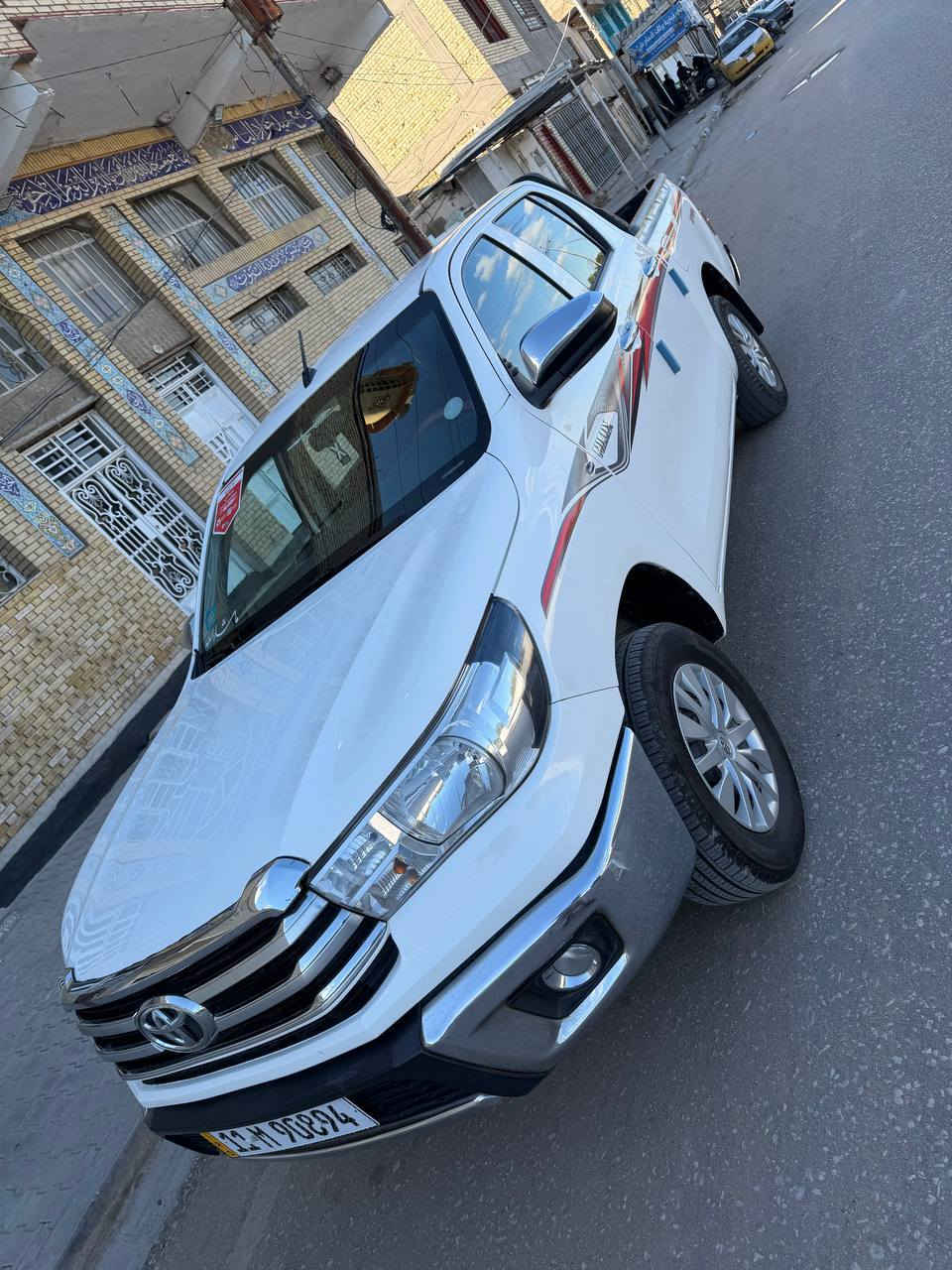 للبيع هايلوكس موديل 2022 ناصية كير عادي محرك بلادي ما مفتوح جاهزة من كل شي كير مكينة حدادية تبريد ماشية 110 الف رقم بغداد سنوية لل2033 بيهة فقط بنيد مبدل بلادي بدون صبغ بدون دواخل والقديم موجود السعر 230 المكان نجف ***********
