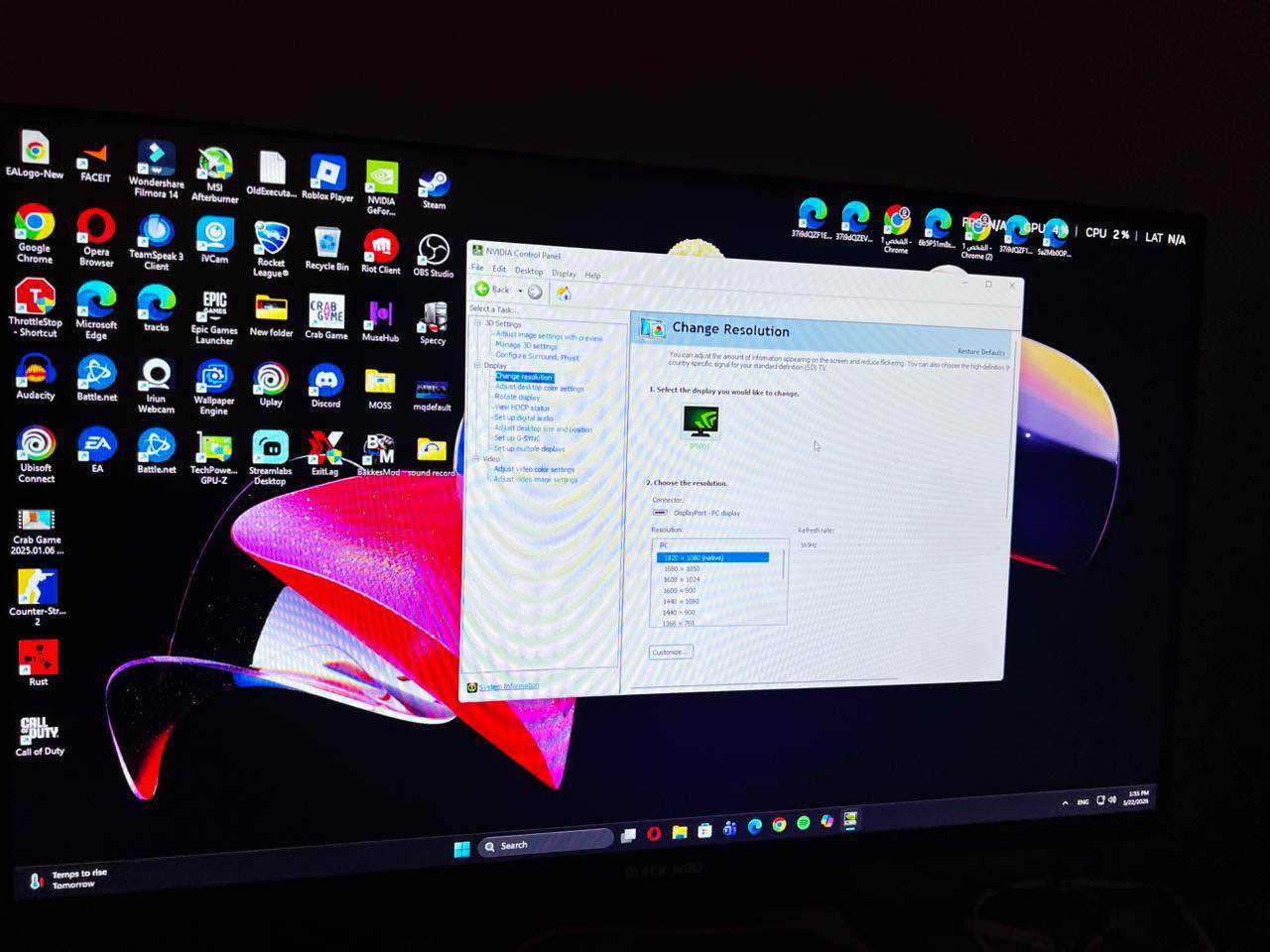 تجميعه 

 جاهز للألعاب والبث …

​المعالج: Intel i5-12400F (الجيل 12).
​الكرت: NVIDIA RTX   I GAMI 3060ti 8G.
​الرام: 16GB.
​التخزين: 256 SSD NVMe (سريع جداً).
>التخزين 1Thhd
البورد ASUS PRIME H610M-K DDR4

الكيس (مليون 100 )

​الشاشة (130) :  Black woulf بوصة27  / تردد 165hz . 
​( 60)كيبورد مغناطيسي اتاك x68 he
ماوس اتاك شارك ابيض X6 مع قاعده شحن 40
سماعه هايبر اكس كلاود 2 50
باد ماوس 15

يوبي اس 1500  (50)

الكل (1430) الف دينار بغداد, العراق


**إذا كنت صاحب هذا الإعلان وتريد حذفه لأي سبب، رجاءا أرسل رسالة إلى الدعم الفني**