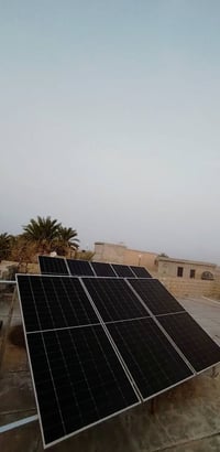 تنصيب طاقة شمسية • جلولاء قرية الحصيني • سيف حامد