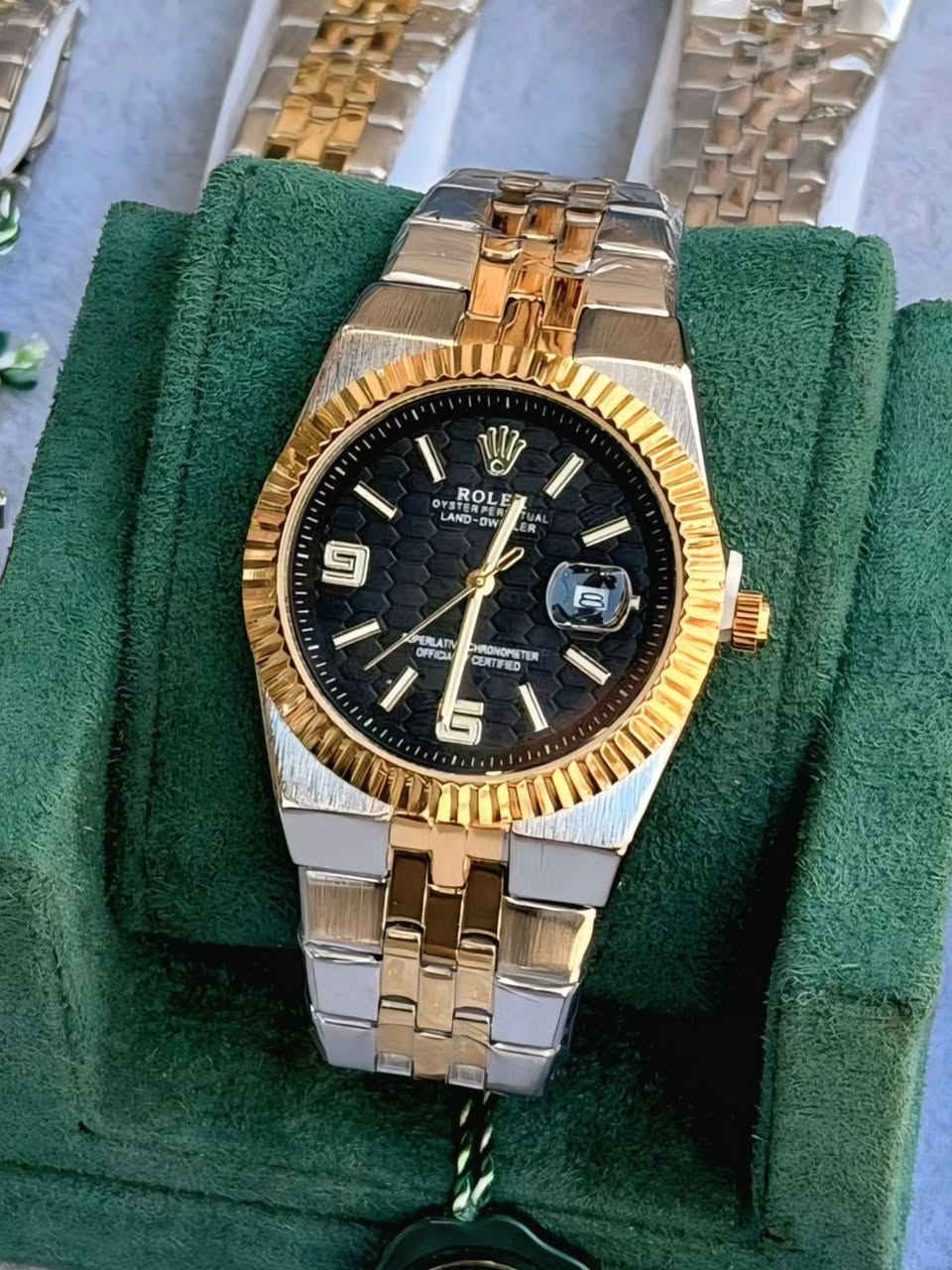 التوصيل مجاني 🚨
موديل روليكس ⌚️
كوالتي عالي جدا 🔝
وزن ثقيل 🚚
طلاء ثابت ⚠️
قفل فراشة 🔐
منفذ شهري 🎰
سعر القطعة 15 الف 
والتوصيل مجاني 🎁

#ساعة_يد ##ساعات_رجالية #ساعات_ماركة #ساعات_فخمة #ساعه


**إذا كنت صاحب هذا الإعلان وتريد حذفه لأي سبب، رجاءا أرسل رسالة إلى الدعم الفني**