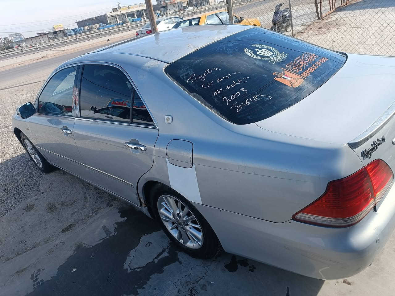 سلام عليكم شاهينه متومه رقم وسنويه سليمانه طبق الاصل 2007بصمه 
سياره فتحه تنته 3دكم وبرده تبريد تدفئ شغال لايت زنون 
كصه قماره فقط السعر 38 متواجد رقم فقط ***********
مكان السياره البصره قضاء القرنه
