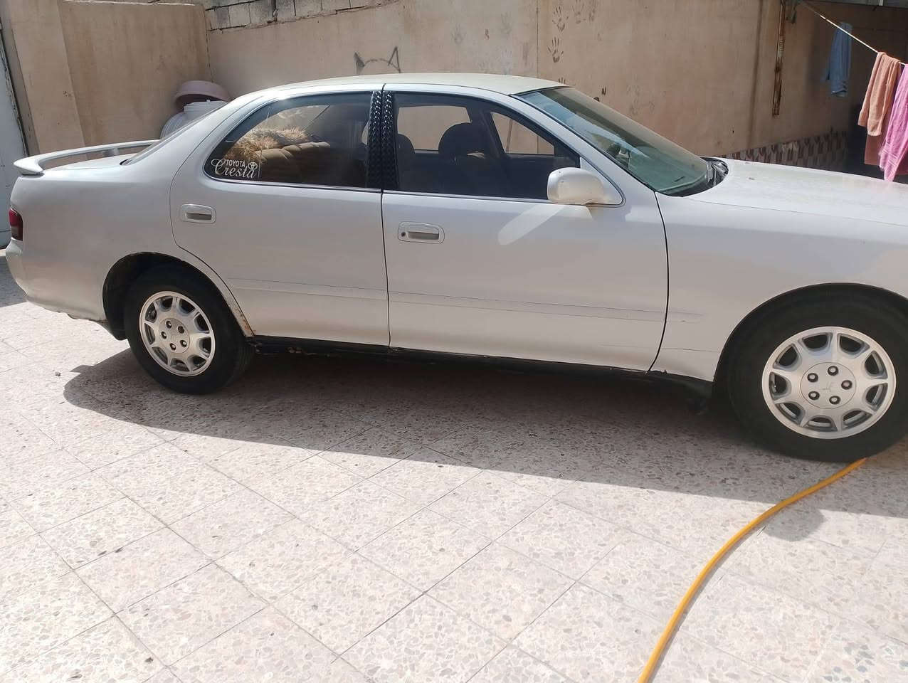 كرسته نفخ مديل ٩٣ مكفوله كص، ونقل ، وضربه 
و مكفوله من صبق العام السياره جديده  و جاهزه 
تخم تاير، حداده، مكينه ٢٥٠٠ وكير كله جديد مكان
البصره الزبير السعر ٥٧ بيها مجال للشراي   ‏‪***********‬‏ رقمه بصره أ مشروع الوطني البصرة, العراق
