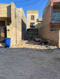 تحية طيبة  ارض ١٠٠ متر الواجهة ٥ والنزال ٢٠  طابو صرف صرف سكني ويمها ك...