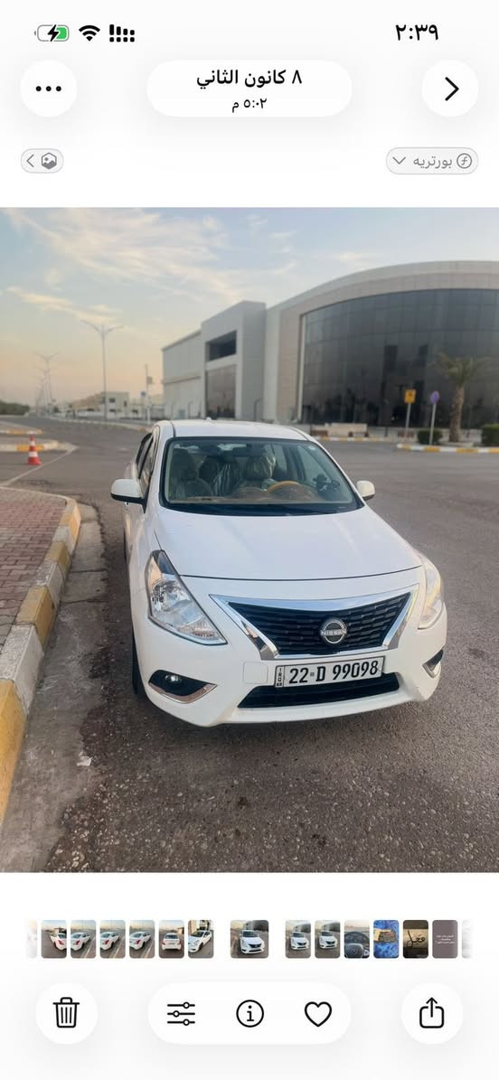 السلام عليكم عندي نيسان سني 2024 هندي بليتة زركة شركة السور ماشية 57 الف سيارة جديدة كلش ممتعوبة بيهة شوية طعجة بل باب مال سايق مو كلش قوية السعر 127 وبيهة مجال 
***********
