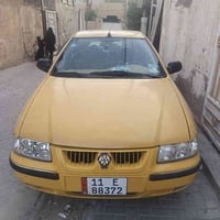 سياره البيع سمند موديل 12 كير محرك خير من الله كهربائيات كله شغاله ونع...