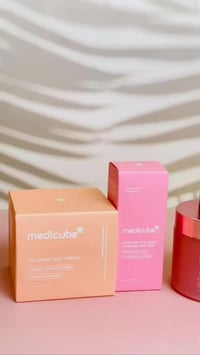 Medicube أصلي • كريم كولاجين جيلي • امتلاء فوري