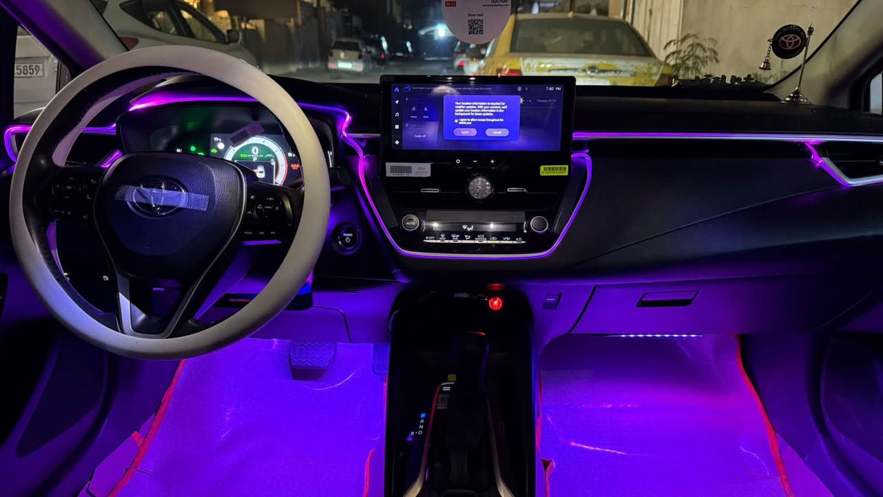 كورلا موديل 25 هايبرد شكل خليجي فول موصفات 1/1 كفاله عامه بعده ع وضع شركه ماشيه 18 الف فقط 
كورلا هايبرد موديل 25 فول 
سلايد روف 
بصمه 
كشنات جلد 
حساسات 
محرك 1.800 
وبعد موصفات معروفه 
مكاني بغداد حي الاعلام رقمي ***********
