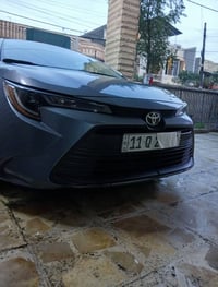 سيارة كورلا وارد امريكي موديل 2023 رقم بغداد الدولي الجديد باأسمي حادث...