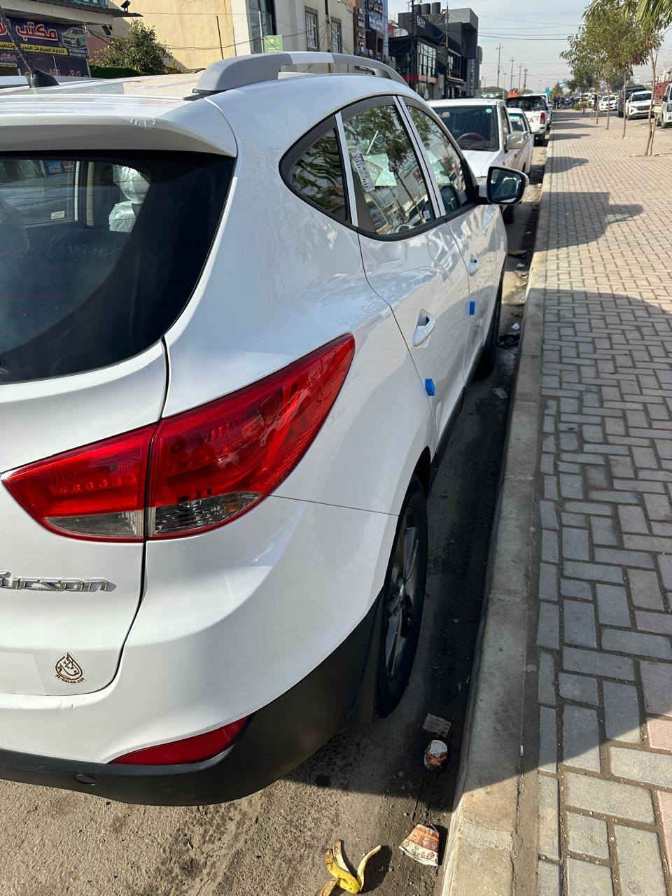 🚗 هيونداي توسان 2014 للبيع 🚗
▫️ اللون: أبيض
▫️ الممشى: 95 ألف
▫️ المحرك: مفتوح
▫️ السنوية: لغاية 2030
▫️ الفحص والهزة: لغاية 5 / 2026
✅ السيارة نظيفة واستعمال شخصي
💰 السعر: 150
📌 ملاحظة 
– بيها بارد باب النفر
– صبغ أسفل باب الصندوق
_ مكلف بالنشر 
📞 للاستفسار الاتصال:
***********
