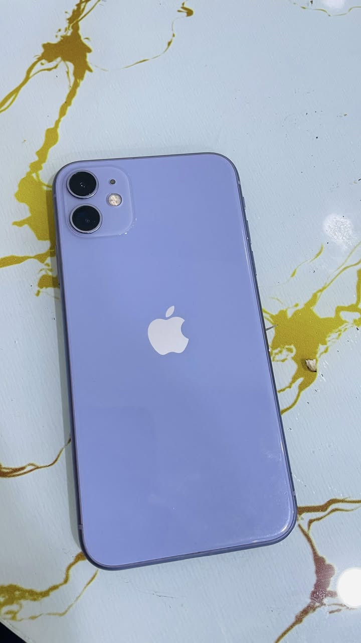 السلام عليكم
ايفون 11 للبيع اللون بــ💜نفسجـي
الذاكره 128 
التلفون مستبدل بطاريه فقط
فيس ايدي ميقره يحتاج ترسيت 
مكاني بابل محاويل 
السعر 200 وبي مجال 
***********

