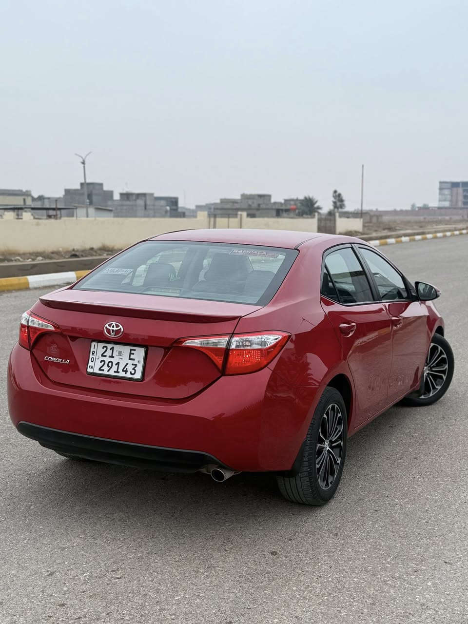 السلام عليكم
اليريد جديد هاذا الجديد

سياره جديدة جديدة
بيهة كشر و دواخل.شرط جديد سيارة مال بيت

السيارة امريكي محرك 1800..

كورلا2016..
امريكي..
رقم سليمانية..21..
بسمي ..

تحكم ستيرن...
شاشة بلادي كبيرة....
بلوتوث كامرة بلاد...
كشنات جلد ...

تبريد ثلج ❄️..
تدفئة نارر🔥...

ثلاث انضمه قياده...
بلاد..دواخل كلهة بلاد بلاد
ويل كب بلادي17....
تخم تاير جديد...

محرك 1800...
كير مكينه بالكارتون....
كير cvtطيارة7 نمر ...✈️
انسة صرف البانزين...
صدر خلفي امامي جديد..

تخم تاير..
ويل بلادي..

ما نقصها لو برغي نضافة1ع1
السيارة جديدة شكد متتوقع

السعر.  ((136))
بيها مجال للشراي

***********
رجاء الموشراي لا يضل ينطي اسعار بكيفه
السيارة بالحقيقه احله من الصور بأكثر🧿
