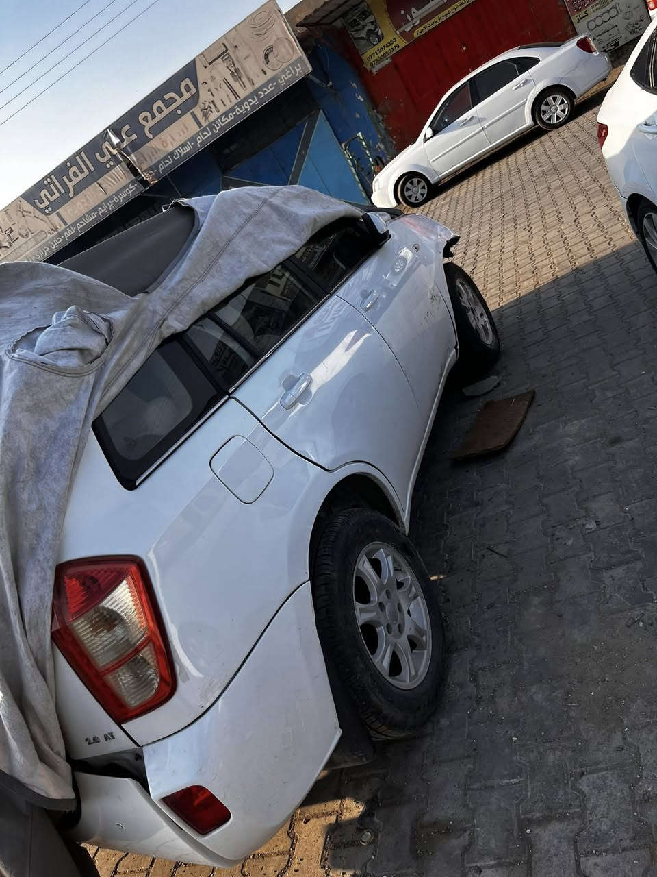 سلام عليكم ورحمة الله وبركاته تيكو صيني موديل2014 محرك2.0 كير اوتماتيك AT  تحتوي على فتحة سقف حساسات خلفيه فقط وايرباك استيرن مكفوله كفاله عامه سابقاً لايت عالي ناصي وتحكم بالاناره معروضه53ورقه وبيها مجال….للاستفسار الاتصال على رقم***********
