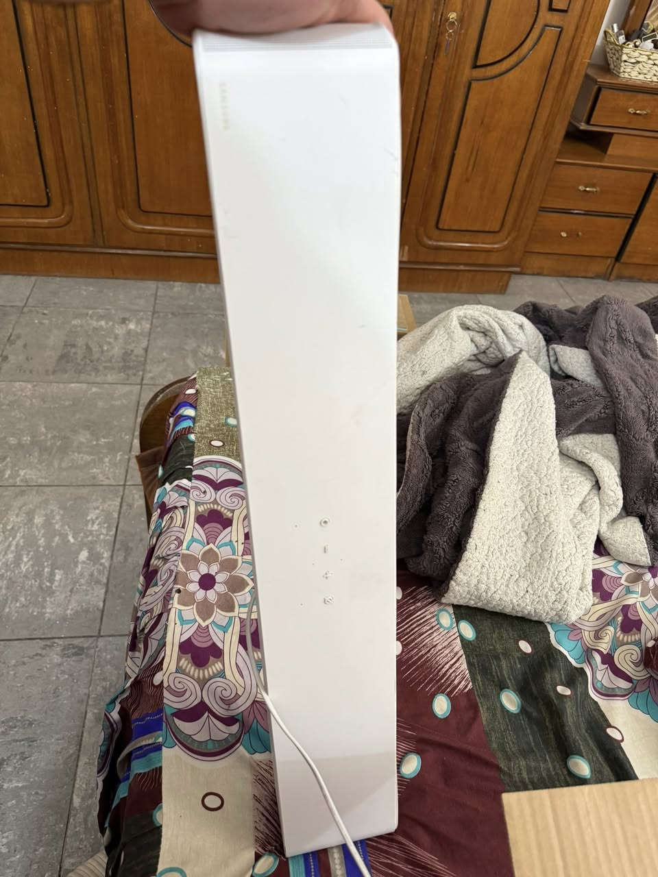 ساوند بار سامسونك 
موديل hw s60 b
متوفر لونين ابيض واسود 
شرط الفحص 
الي مهتم يراسلني


**إذا كنت صاحب هذا الإعلان وتريد حذفه لأي سبب، رجاءا أرسل رسالة إلى الدعم الفني**