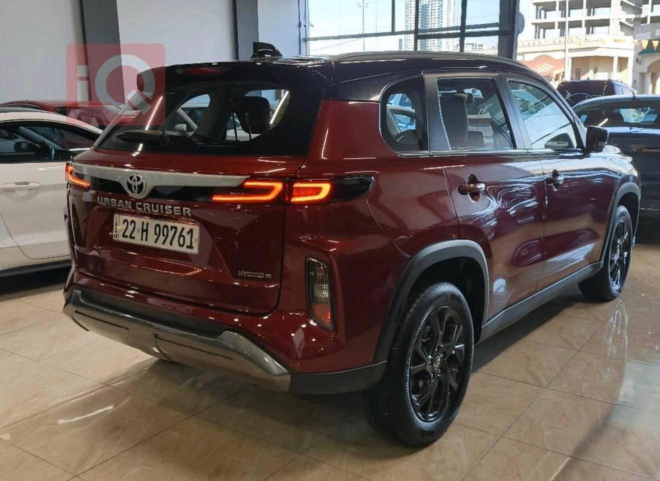 Toyota urban crosser اوربان كروزر

تويوتا أوربان كروزر 2024 
بضمان شركة جيهان
بلون مميز 🍒 
ماشية ١٥ الف كم فقط
على وضع الشركة 
فول مواصفات

محرك 4 سلندر سعة 1.5 لتر
⚙️ گير أوتوماتيك 6 نمرات
🔑 دخول وتشغيل بصمة
📱 شاشة آيباد 
🕹️ شفتات گير 
🎥 داتاشو
🌅 بانوراما 
📸 كاميرا 360° 
🔊 6 سماعات
🪑 كشنات جلد 
🔙 حساسات خلفية 
💡 كشافات ضباب
🛞 ويل 17 إنچ 
⛽ خزان وقود 45 لتر يكفي من ٨٠٠ إلى ٨٥٠ كم
🧭 ستيرن بتحكم جهتين 
🌬️ دكتات هواء خلفية

مكان السيارة اربيل 

رقم اربيل 
*********** أربيل, العراق
