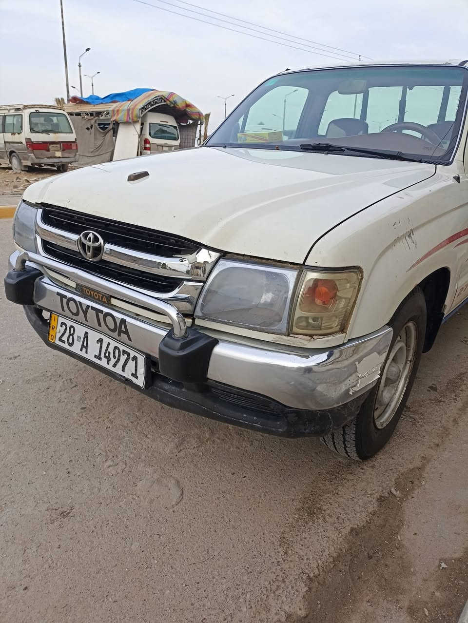 السلام عليكم بيكم جمره 2004 سياره جديده كفاله عامه  تخم تاير حداديه باتري جدد كير محرك ما مفتوح رقم نجف جديد تحويل مباشر السعر 95 مكاني بصره ***********
