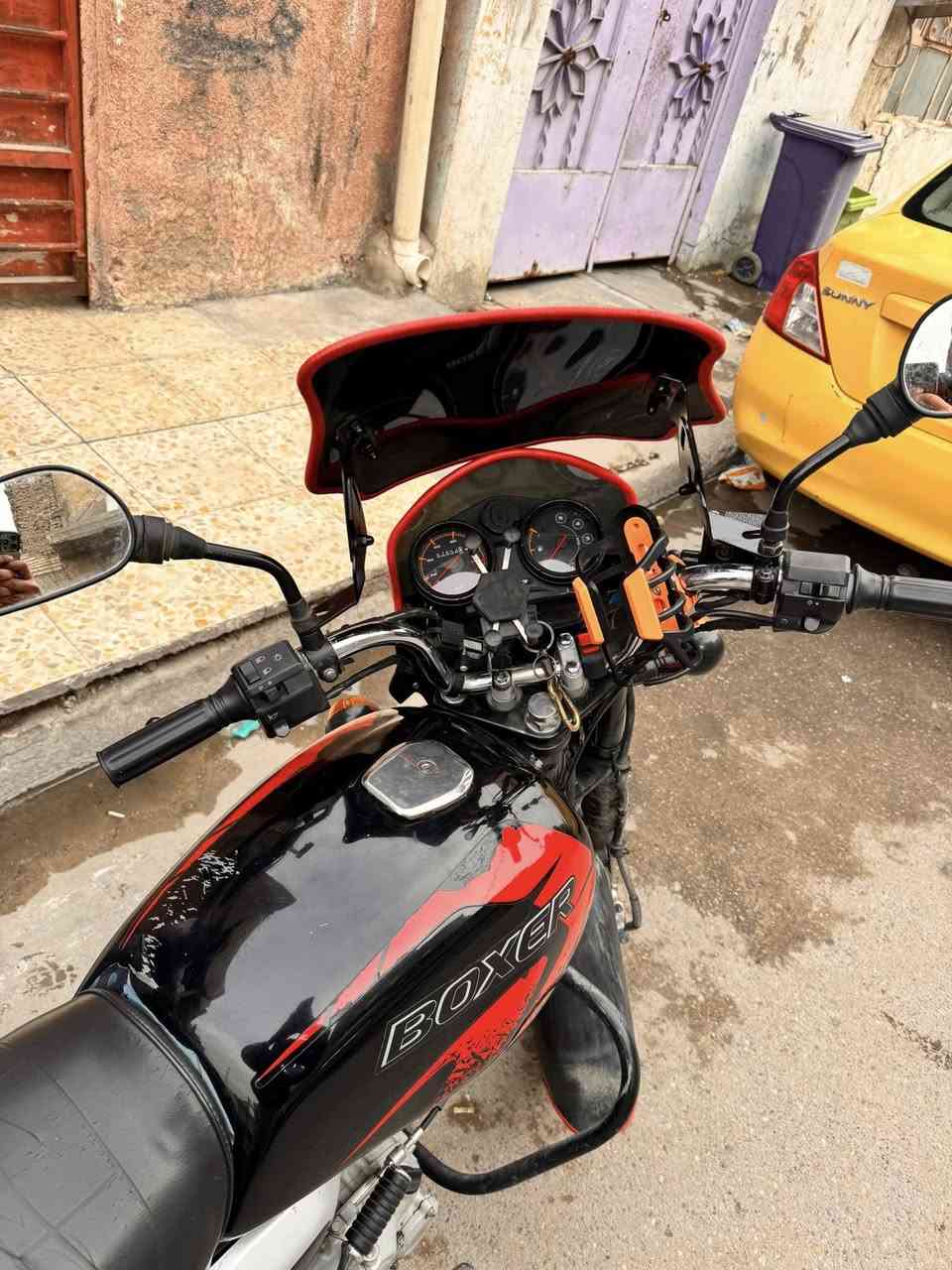 للبيع موديل 2023 رقم
بوكسر موديل 2023 مرقمة الدراجة مثل شوفت عينك ما ناقصها شيء مكفولة السعر 2,750 وبيها مجال.                 عنواني بغداد الشعلة 
 ***********
