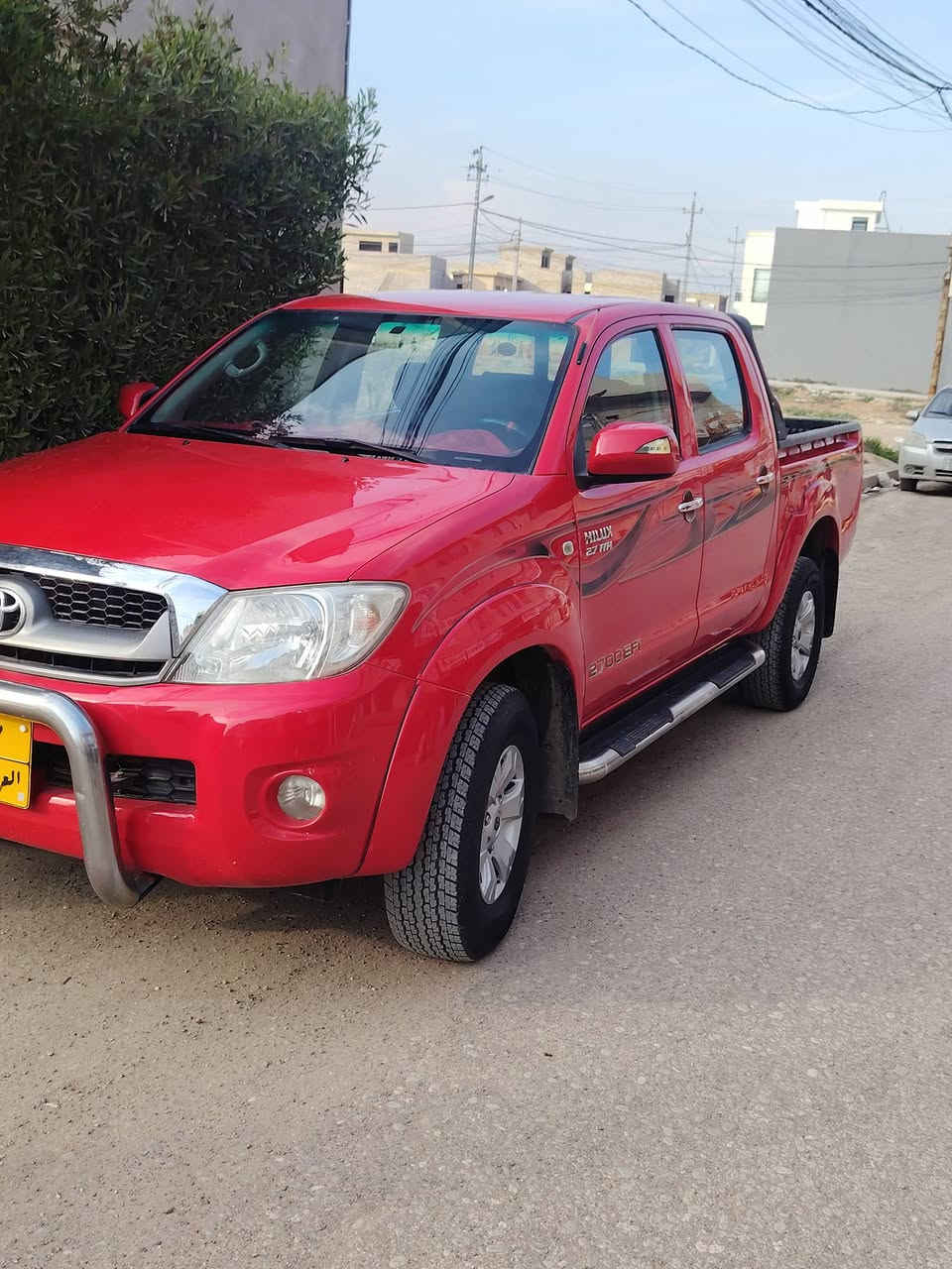 تويوتا هايلوكس
2010
فور ويل رقم اربيل 
بدون صبغ كير ومحرك شرط 
مكفوله سياره وضع شركه 
السعر 182
للاستفسار ***********
***********
مكان السياره الموصل الايسر
