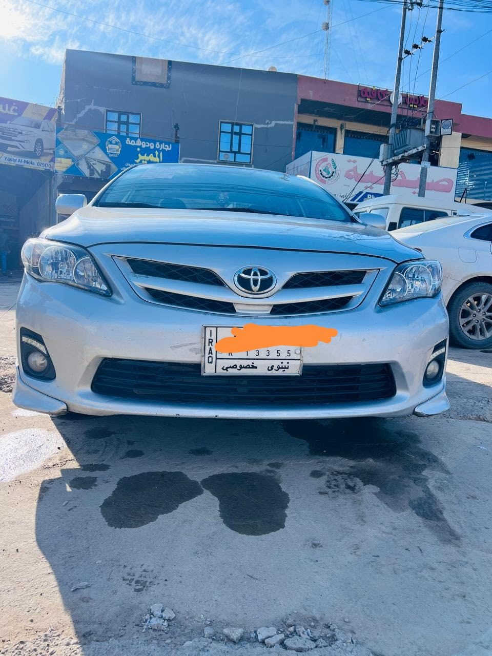 السلام وعليكم
كورلا 2013

رقم نينوئ

كاربون بيها

سيارة بدون ضرر بدون صبغ
سيارة بيها منظومة غاز 
سيارة فول 
ماشية 102

باسمي تحويل 

***********
