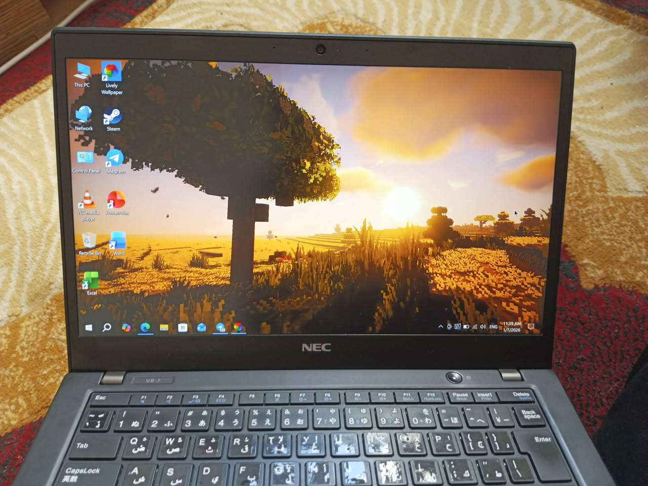 لابتوب جيل عاشر من شركة NEC اليابانية
‏السعر 310 الف قفل شراي تعال خاص 
‏لابتوب يجي سلم مع كامل المنافذ
‏المعالج: i5 جيل عاشر 
‏الرام: 8G قابل للتطوير
‏الهارد: 128g قابل للتطوير
‏كرت شاشة: داخلي 4G
‏نظامة ويندوز 10 الاصلي مع برامج البور بويت وغيرها
‏يجي مع شاحنته التايب سي الاصليه
‏الموقع بغداد الدورة ويوجد توصيل 
‏للاستفسار خاص او واتساب ***********📞
‏
