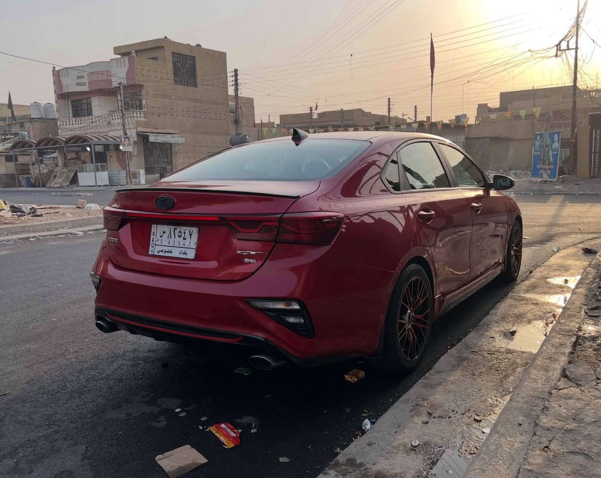 السلام عليكم 
كيا فورتي GT
موديل 2020
فول ماعد فتحه 
حادثها بنيد مبدل بدون دواخل  
عليها ادامه كامله لمنظومة البانزين 
والسياره جاهزه مابيها اي نقص 
رقم بغداد معوقين 
السعر 127$ وبيها مجال 
للإستفسار ***********
