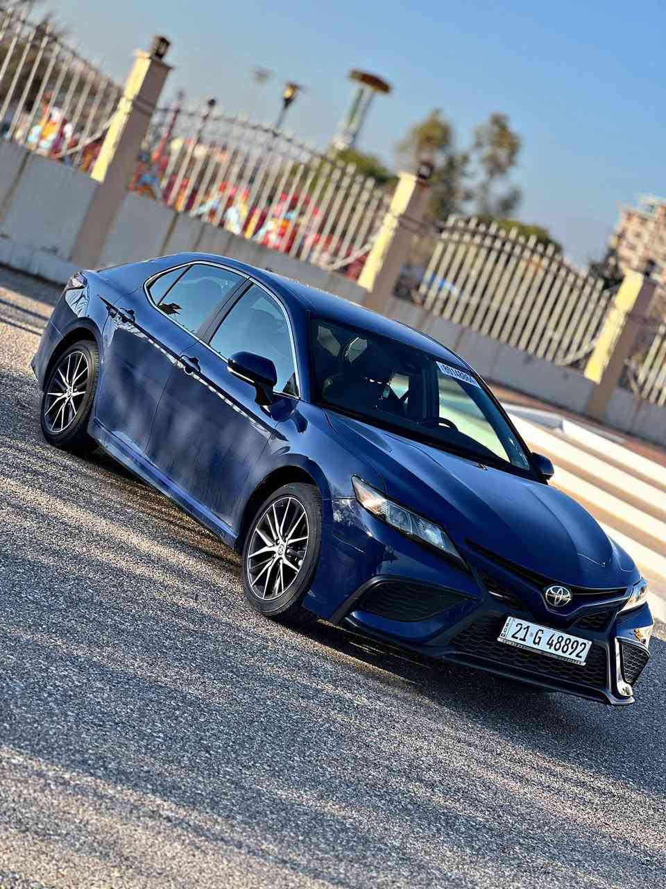 تويتا كاميري SE 2023  
لون ازرق جويتي  حلوة مواصفات 
بجم كبس فقط تعديل بارد جامرلغ سكن فقط 
ماشيه 25 ميل 
مواصفات SE معروفه 
تخم تاير جديد 
مكان سياره كركوك 
محرك كير واير بشرط مامفتوح 
سيارة حيل نظيفة كلشي عل بلاد جديد 
سنوية هزة كلشي جديد مدفوع لـ
باسمي السنوية بشرط تحويل وغرامـة
سيارة مابيـها دينار مصرف كامل من كل نواحي
واتساب + للاتصال ***********
