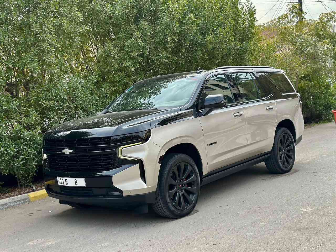 ⛔️⛔️مميزه جداً والوحيده⛔️⛔️
⛔️ تاهو الوحيده بهذا اللون 2021 
‏ Two colors تو كلر لونين بلادي ✅
⭕️ماشيه 26 الف كيلو حقيقي 
مغلفه PPF من ال2022 

مكانها بغداد ***********
