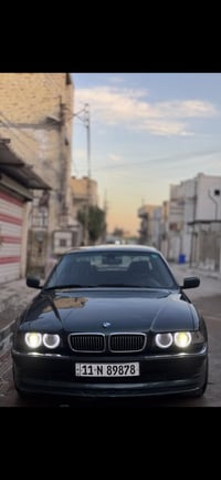 للبيع بلتقسيط تشمل الموضف والكاسب لسكنة بغداد فقط BMW E38 موديل 1996 م...