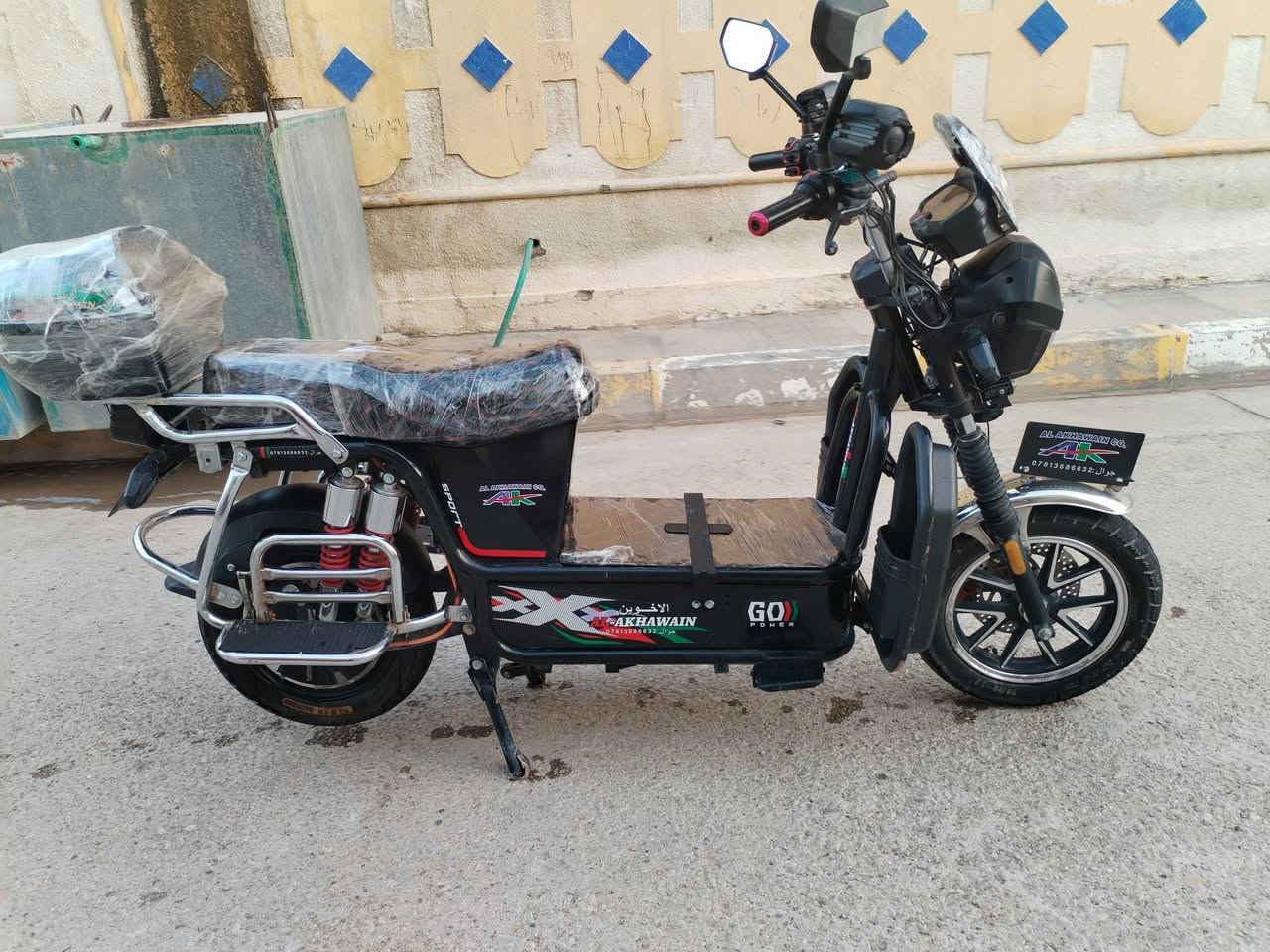 دراجة للبيع موديل 25بطاريات جدد نضاف يقرن 11جهاز مانع سرقه جهاز تشقيل من بعد  كهربايات شقالة السعر 525 وبي مجال ***********
