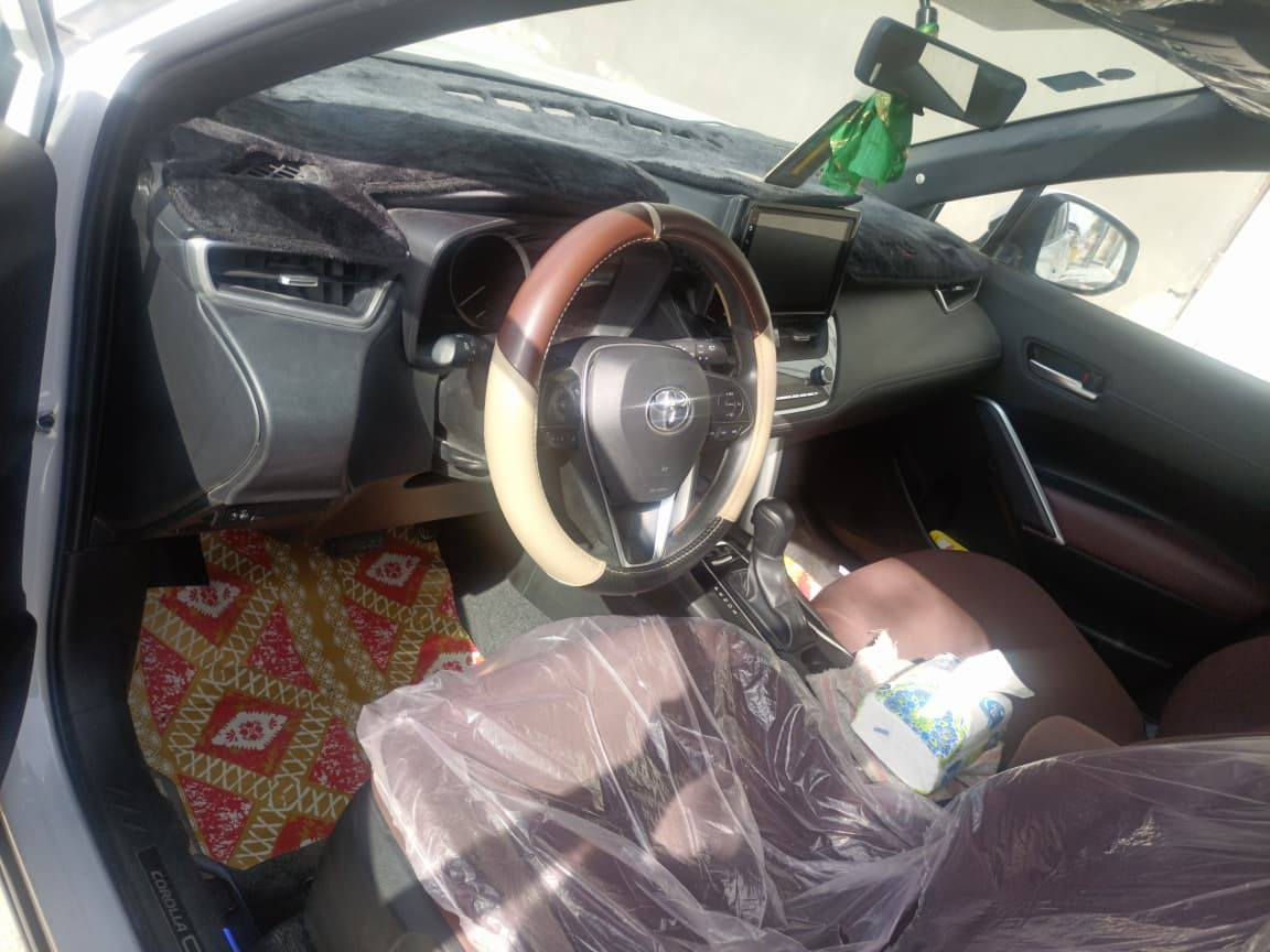 سياره كورلا كروس هايبرد 2025
سياره نضيفه ما صارله اهواي من طالعه من الشركه ماشيه كلش قليل بعدهحا بلجيس اربعه سلندر  التواصل اتصل على الرقم التالي 
***********
