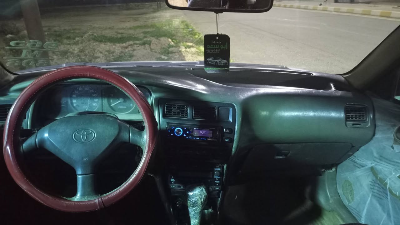 السلام عليكم 
كورلا 97 
محرك شرط 
كير شرط
صبغ جاملغ الأيسر ربع 
والجاملغ اليمين مصبوغ بدون دواخل
صدر تايرات جديد 
كهربائيات كلها شغاله 
سنويه لل29
بيع او مراوس 
السعر 50
***********
مكان السياره العلم 
 حسين العلي و جمال الحماده لاتعلقولي گصتكم شر
