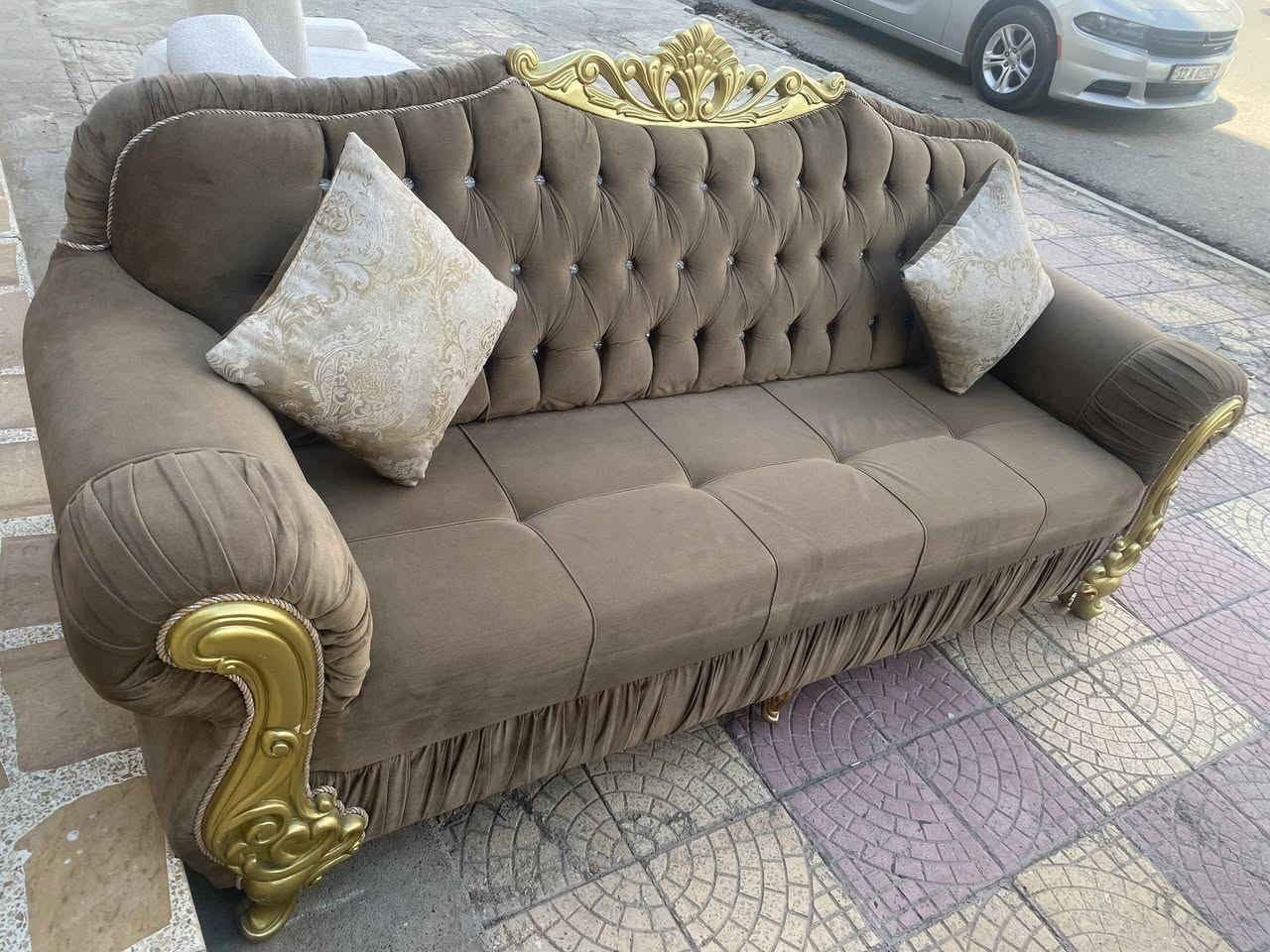جديد من معرض اثاث النجار
رجعنالكم بعرض جديدطخم مستعمل تركي فصال رئاسي عشر نفرات 

اثنين حجم كبير اثنين حجم صغير قطعه ثنائيه 

لون مميز نظافه فوول العنوان موصل حي المصارف قرب بيت ارشدالزيباري مقابل مطعم صلصله 

للاستفسار الرجاء الاتصال على الرقم ***********

***********اتصال وات ساب @الجميع

