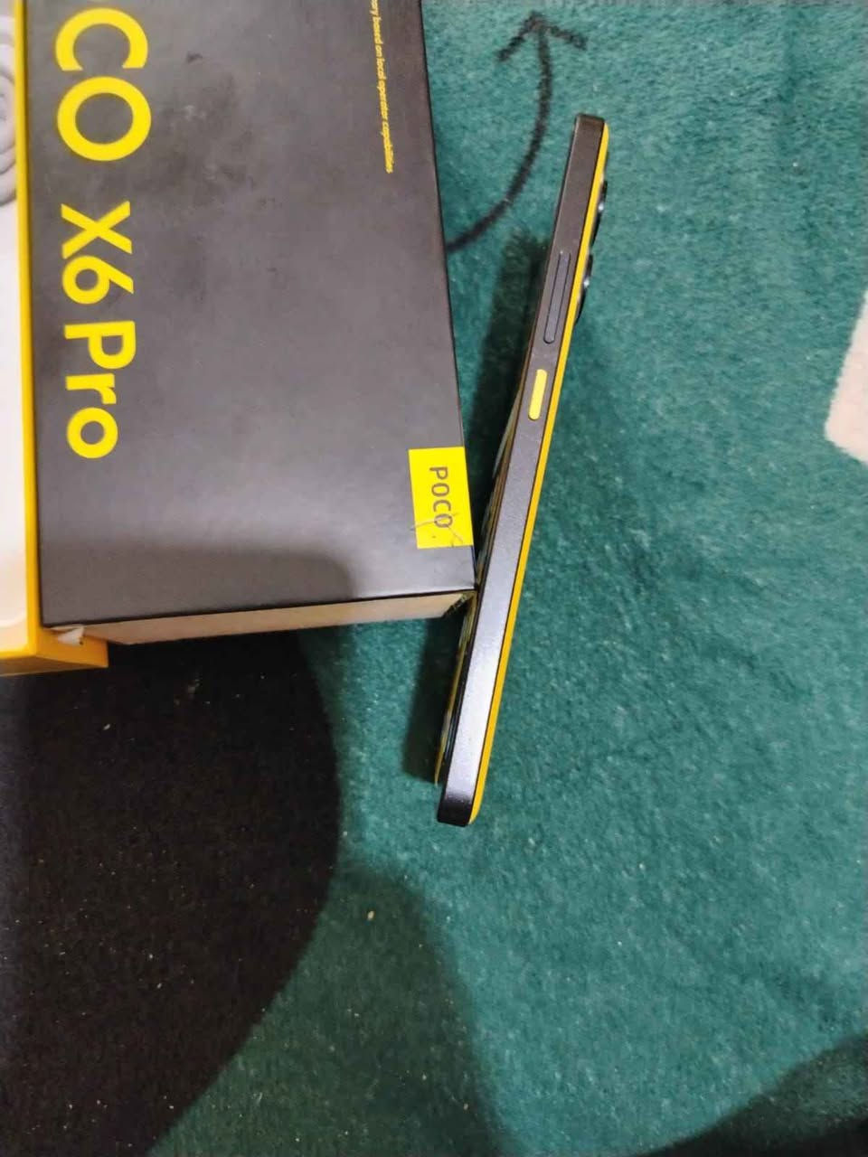 بوكو اكس 6 برو 

ذاكره 256 

120 فريم 

نضيف جدا كامل غراضه 

معالج 8300 دايمن ستي التراا

شاشه اوملد بصمه بالشاشه 

دبل سبيكر ستيريو 

بطاريه 5000

شاحنه 67 واط النجف, العراق


**إذا كنت صاحب هذا الإعلان وتريد حذفه لأي سبب، رجاءا أرسل رسالة إلى الدعم الفني**