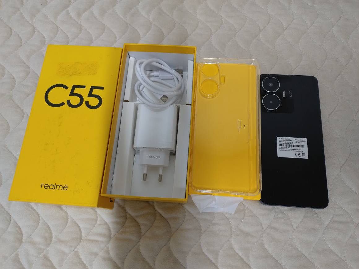 Realme c55 
فرۆشتن و گۆڕینەوە
تەنها 1ڕۆژ ئیشی کردوە
کامل ئەشیا
ڕام ٨+٨ و ٢٥٦گێگا 
پاتری ٥٠٠٠ و ٣٣وات
کامێرا ٦٤ میگاپێکسڵ

نرخ: ١٢٥ هەزار قفڵ

 *********** . whatsapp السليمانية, العراق
