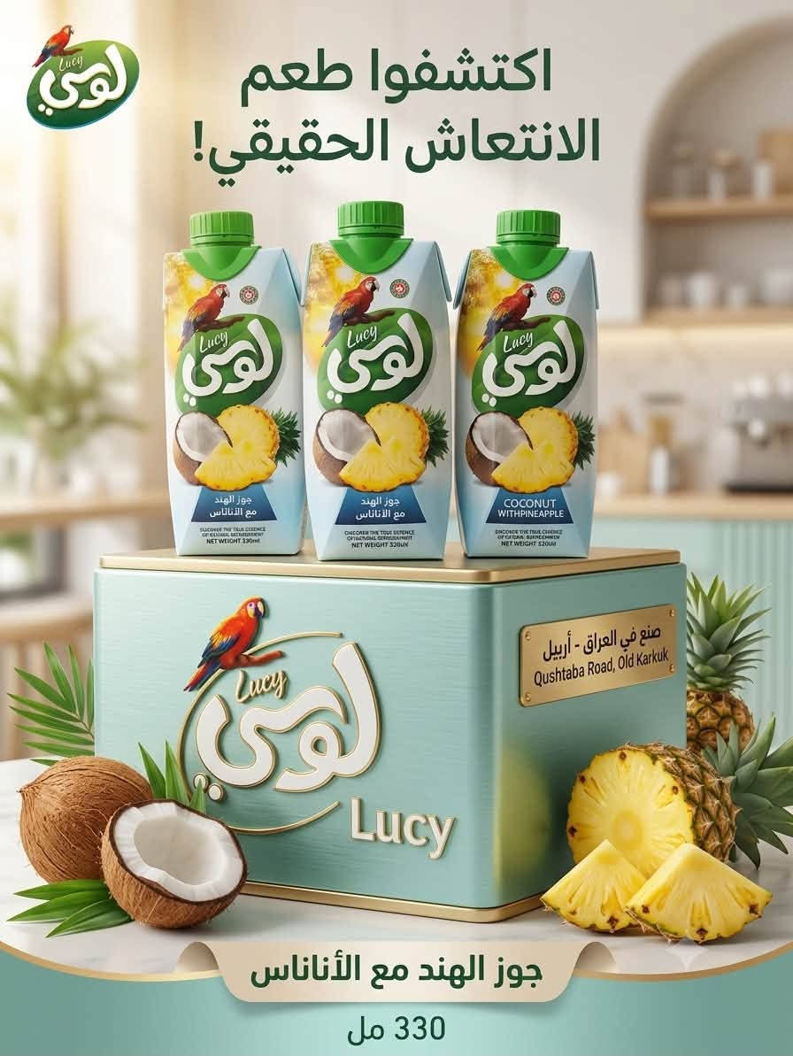 عرض خاص🔥🏃🏼
عصير لوسي 24قطعه🧃🧃
بسعر 5750دينار👏👏
متوفر الان في أسواق النور للمواد الغذائيه🛒🛒
#العنوان_الأنبار_عنه_شارع_المصرف_مقابل_التربيه🚖🚘


**إذا كنت صاحب هذا الإعلان وتريد حذفه لأي سبب، رجاءا أرسل رسالة إلى الدعم الفني**