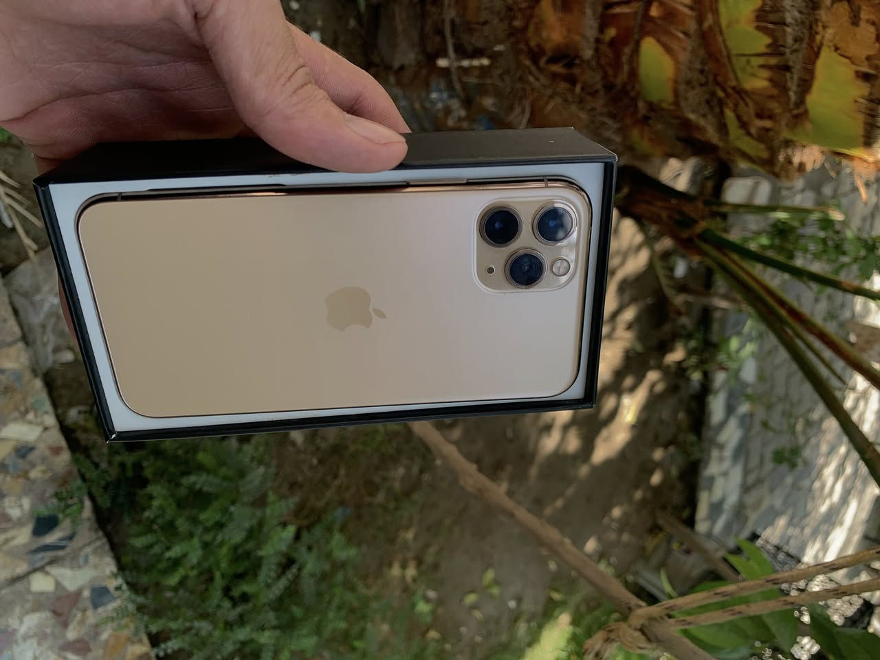 ايفون 11 برو
الجهاز وتر برو 
ذاكره 256
البطارية 78
جهاز ع وضع الشرك
السعر 300قفل 
العنوان بغداد الخطيب
لتواصل :***********
