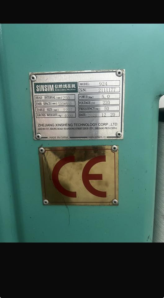 سلام عليكم مكائن تطريز عدد 2 موديل حديث شركه SINSIM مواصفات الاولى
مكينه SINSIM 2022 
24 راس مسافه 25 
سرير 85 
تشتغل 25X85

مواصفات الثانيه 

مكينه SINSIM 2023 
مسافه 33 
24 راس 
سرير 80 
تشتغل 33X80

للأستفسار السعر الاتصال على الرقم  
***********
