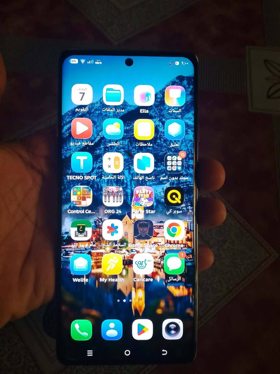سلام وعليكم تكنو كامون 40جديد صار له شهرين تليفو كامل كل لملحقاته سعر375بي مجال مكاني الحسينية لمعامل متواجد عل فيس واتساب***********
