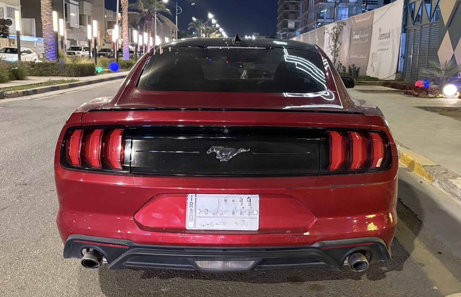 موستنك ايكو بوست تيربو 10 نمر 2021 
مرقم بغداد كامل السيارة باسمي
ماشية 22 الف
لون الكرزي يجي بس بال 2021
بلاك اديشن تجي قمارة ومري سود
بجم ماك وان 
بنيد وجاملغات اماميه ثنيناتهن مبدلات
وضعيات قيادة 5
وضعيات ستيرن 3
شاشة جبيرة كار بلي
تحديد مسار
نقطة عمياء
شفتات ستيرن
كشنات كهرباء
رادارات جانبية امامية
رادارات جانبية خلفية
تشغيل عن بعد
تنزل الجامات عن بعد مانع تصادم
حساسات خلفية
السعر 174$ وبيها مجال وترهم مراوس 
للتواصل : ***********
