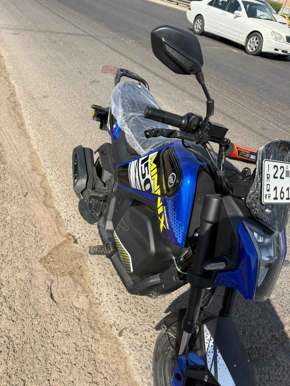 🔥 Keeway Minnix 150cc 🔥
تصميم عصري يجمع بين القوة والاقتصاد
ومجهزة بمواصفات تلبي كل احتياجاتك:
لوحات إنكليزية
⚙️ محرك 150cc أحادي الأسطوانة
💨 نظام تبريد بالهواء
⛽ استهلاك اقتصادي (يقطع من 35 إلى 45 كم لكل لتر)
💡 شاشة إلكترونية ومصابيح LED حديثة
🛞 نظام فرامل ديسك أمامي وبنر خلفي

للتواصل والاستفسار
***********
