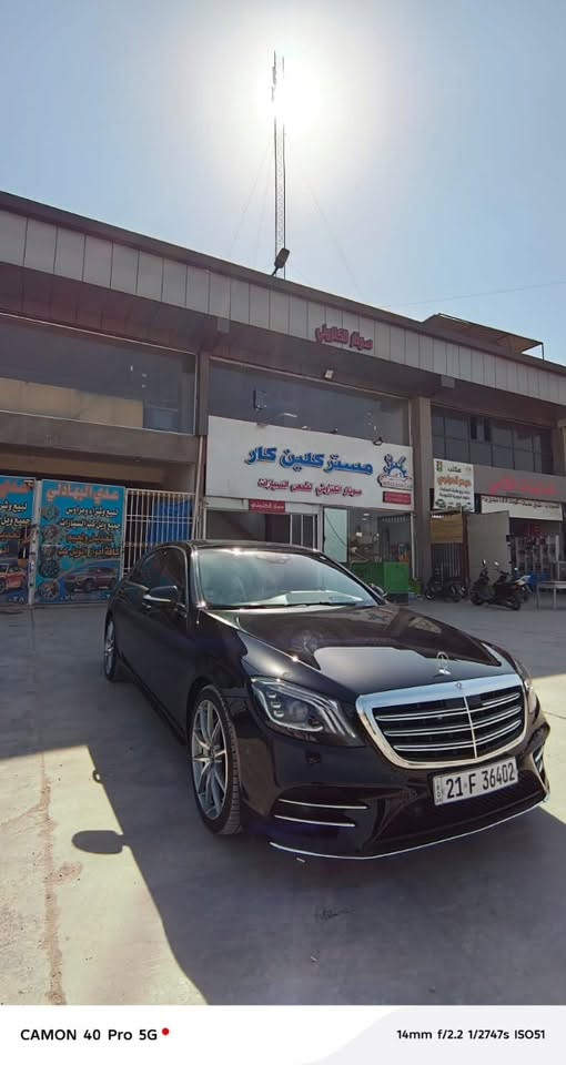 السلام عليكم مرسيدس S500 موديل 2019 وارد أوربي كفالة عامه السعر 52000$ هاتف ***********
