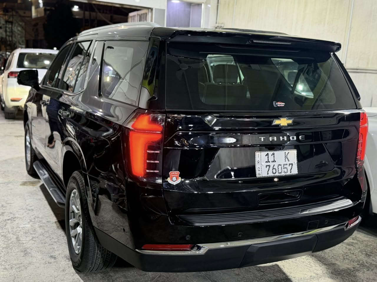 السلام عليكم
تاهو 2025 ls ضمان المنصور 
مكفولة كفالة عامة ومغلفة ppf
ماشية 3 الاف كيلو متر 
سعرها:86 مليون دينار عراقي وبيها مجال
للاستفسار اكثر:***********
مكانها معارض النهضة شركة اللامي
