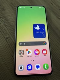 سامسونك A56 ذاكرة 256 رام 8 بدون ملحقات السعر 370 بي مجال بسيط مكاني ب...