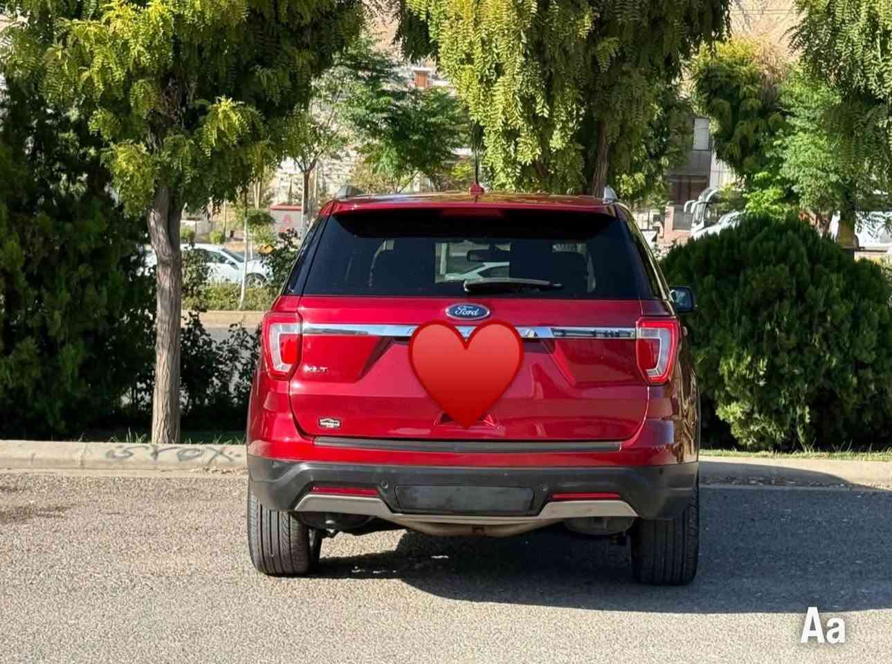 للبيع سيارة فورد اكسبلور  🔥2019 دم  الغزال🩸🩸
المواصفات  فول عدا الفتحة

 محرك 6سلندر  

بصمة  تشغيل وبصمة ابواب  

تشغيل عن بعد

كامرة دوارة 

تحكمات ستيرن فول

اشاير بالمرايات جانبية وهيتر وعاكسة للضوء 

لايت وبراجكتور زنون

7 راكب كشنات مخمل وشاموا

كود ابواب 

شاشة كبيرة تستقبل الاوامر الصوتية 

حساسات امامي وخلفي

كراسي الامامية كهرباء وتدفئة وتبريد

استيرن تدفئة

صندوق كهرباء   

تبريد 3 قطع امامي وسطي وخلفي مع تحكمات 

8 سماعات

منافذ AUX مع منافذ USB 

رام ذاكرة ورام خرائط GPS

 السيارة داخل كلين  تايتل

فقط بي  قبغ الجنطة  كارت 

الباقي كفالة

بدون دواخل ايرباك سليم 100%

كتلوك الشركة 

هزة وفحص جديد وشرط التحويل 

ماشية 80km

مكان السيارة النجف

رقم انكليزي الجديد اربيل

تريد تحويل تريد وكاله بكيفك 

السعر /210$

***********

***********
