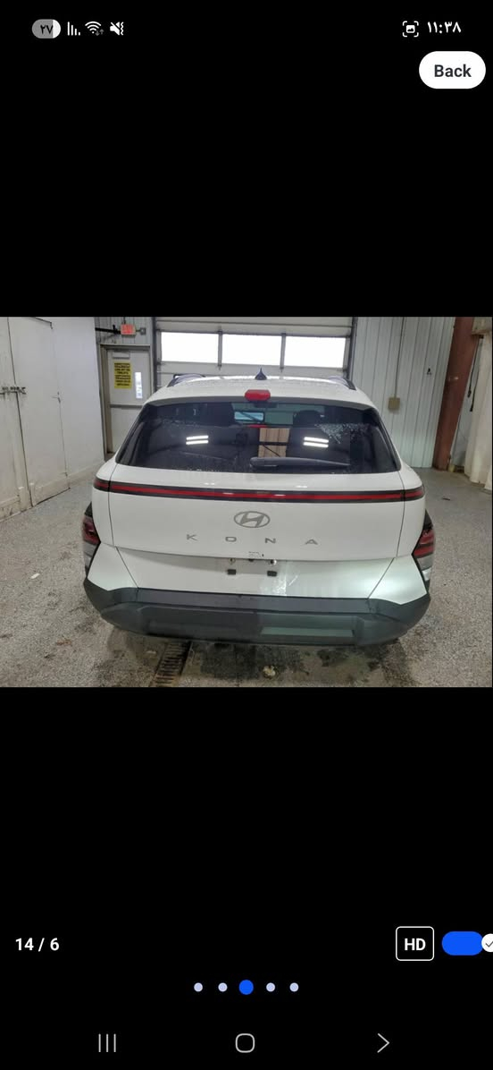 📣اعلان مزاد 📣
هونداي كونا 2025 SEL
الضرر : جانبي خفيف جدا  
عداد المسافه : mill 13032
 المحرك : 4 تعمل وتسير
 5 موعد المزاد : 2026/1/5 الساعة  
مدة الوصول 60 يوم الى 75 يوم المنافذ الحدودية

⚠️⚠️ء

الاستفسار ***********
 مهندس حسين
بغداد / المنصور
