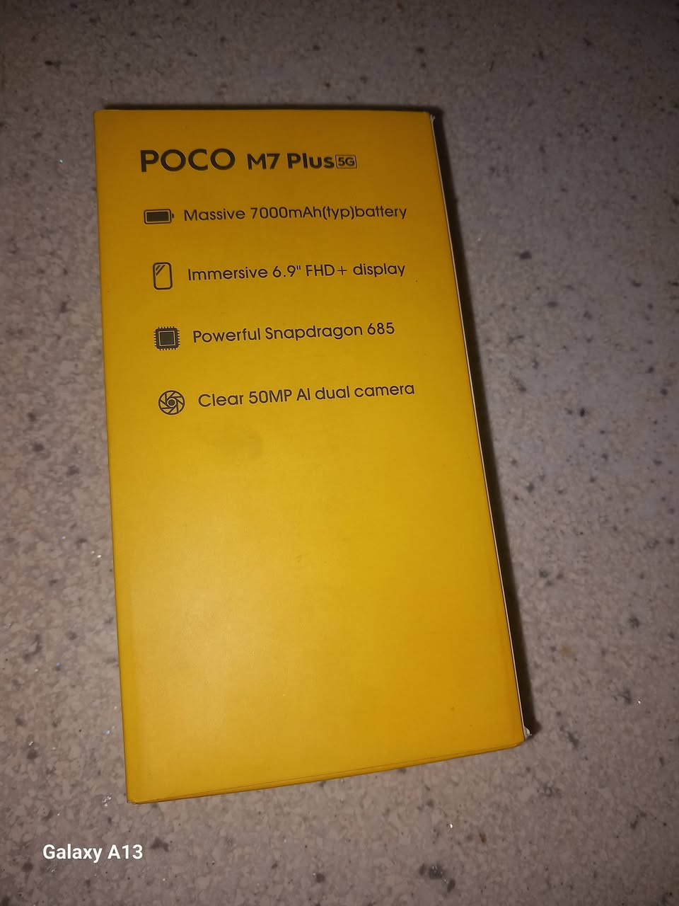 جهاز جديد غير مستخدم poco m7 plus 5g ذاكره 256 السعر 160 بيع مستعجل


**إذا كنت صاحب هذا الإعلان وتريد حذفه لأي سبب، رجاءا أرسل رسالة إلى الدعم الفني**