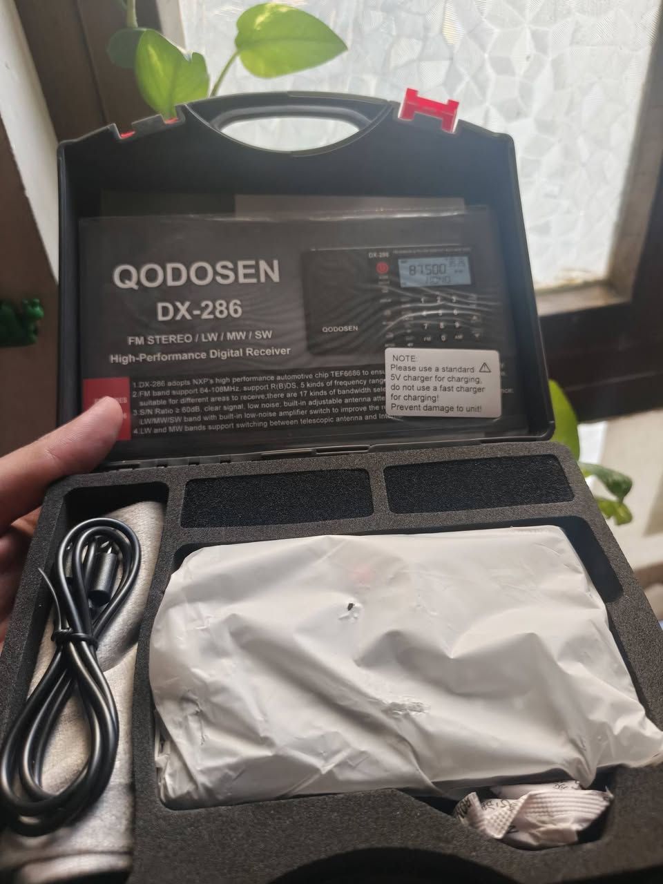 ### 📻 الفلامنكو الذهبي.. بوابتك نحو العالم! 🌍
وصلنا طلب أحد الزبائن الراديو **QODOSEN DX-286** 🚀 يدعم الموجات (FM Stereo / LW / MW / SW) 📡 ويتميز بالتقاط الإشارة بجودة عالية ✨ ويحتوي على بطارية ليثيوم قابلة للشحن 🔋 وكابل تايب سي 🔌 و حافظة قوية تكون كدرع للراديو 💼 وأي شخص يحب يستورد راديو من الخارج يرسل لنا صورته على الخاص 📥 وتتدللون 🤝🔥


**إذا كنت صاحب هذا الإعلان وتريد حذفه لأي سبب، رجاءا أرسل رسالة إلى الدعم الفني**